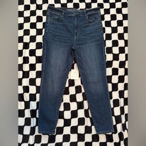 Women's Blue Jeans AE highest rise jeggings 14 short